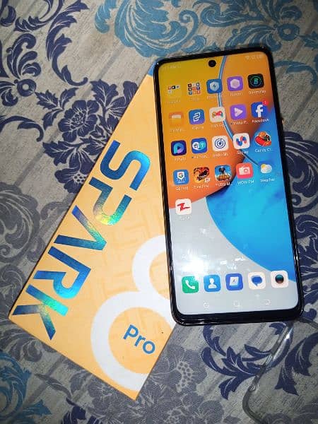 Tecno Spark 8pro (4,64) warranty 12mth 0