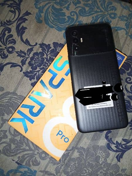 Tecno Spark 8pro (4,64) warranty 12mth 6