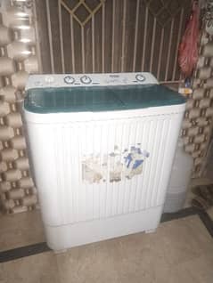 Haier 10kg washing machine new condition