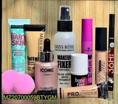 beauty products package