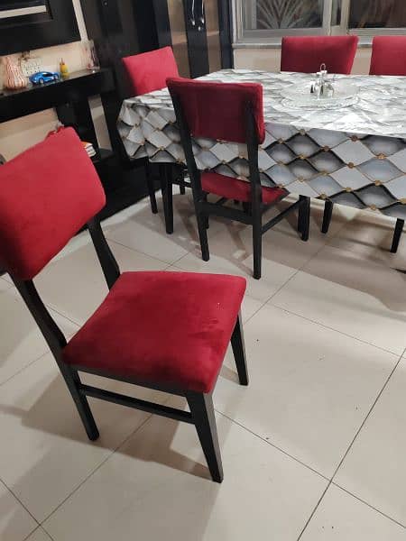 6 seater dining table size 6*3 1