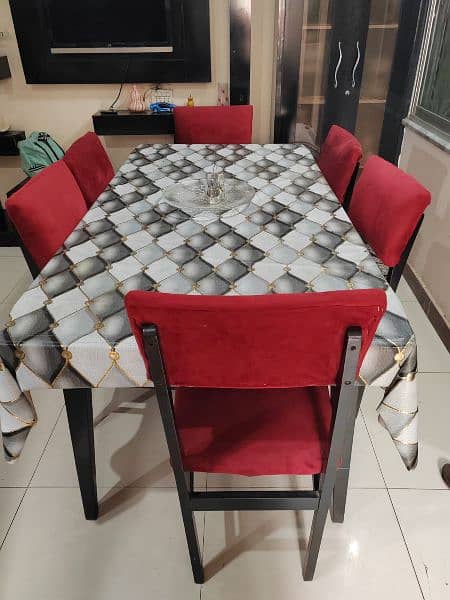 6 seater dining table size 6*3 3