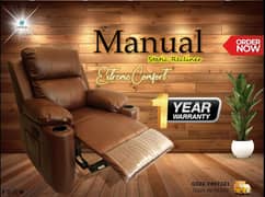 Luxurious Manual Static Recliner on COD 0