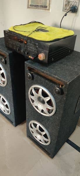 japanese woofers 10 inches 4 woofers dual coil full heavy bass 3