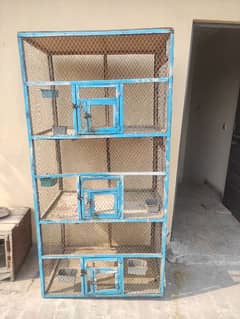 3 storey Hen Cage (Used) For Sale 0