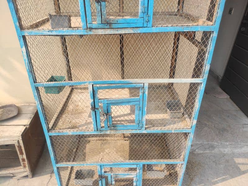 3 storey Hen Cage (Used) For Sale 3