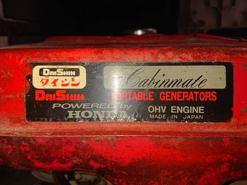 Original Honda Japanes generator 2.5 kv 7