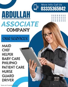 Maids/House Maids/Baby Siter/Driver/Patient Care/Nanny/Helper /Availab