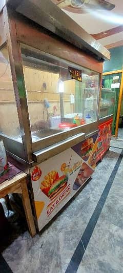 burger counter for sale