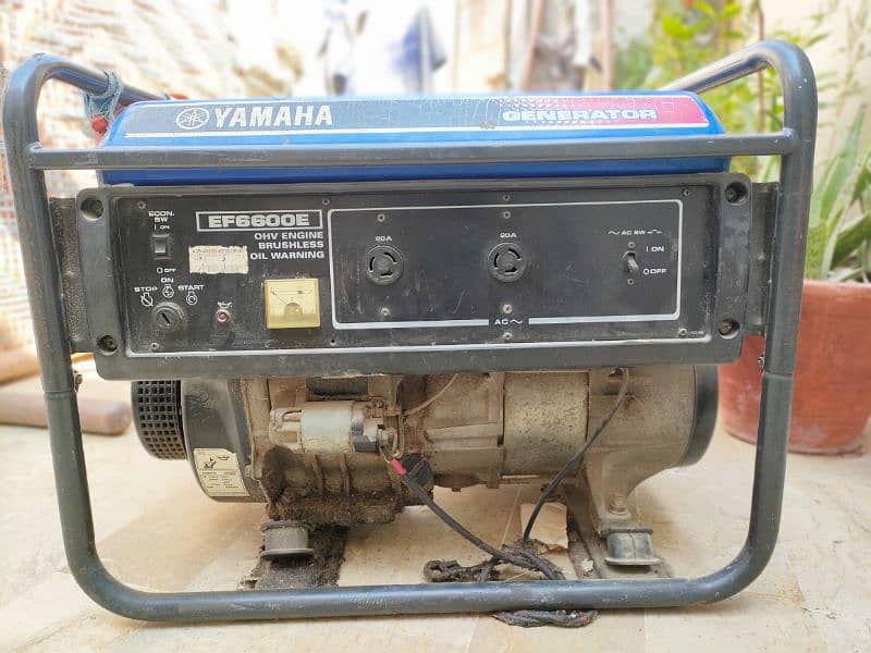 Yamaha EF6600E 5 kVA generator 2