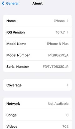 Apple iphone 8puls pta Approved Gb 256…