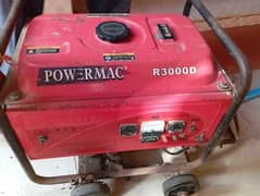 power Mac generator 3kva in v good condition