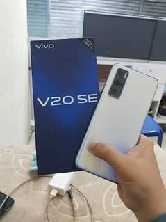 Vivo v20se Full Box. condition 10/10 Fingerprint sensor under display