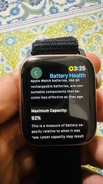Apple watch Series 5, size 44MM, 92 % battery health 0