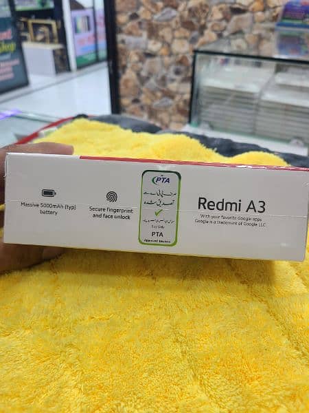 Redmi A3 Green Colour 4/64 | Just Box open | 10/10 condition 5