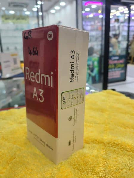 Redmi A3 Green Colour 4/64 | Just Box open | 10/10 condition 7