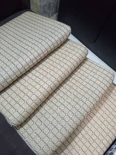 5 sofa cushions with covers