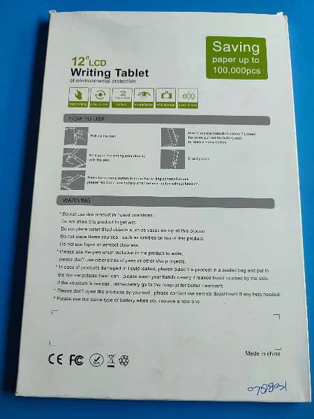 Writing Tablet 12 Inch 1