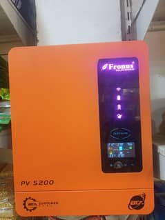 fronus pv 5200 in new condition only 2 month use.