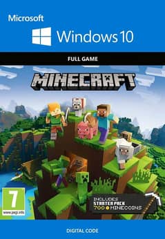100% Orignal Minecraft Windows Edition for Sale 0