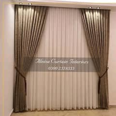 fancy Curtains | Double Curtains