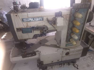 fletlock machine with servo motor