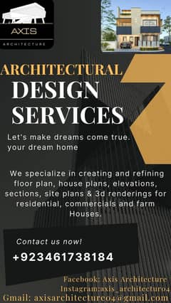 Architectural 2d, 3d Interior And Exterior Designer
