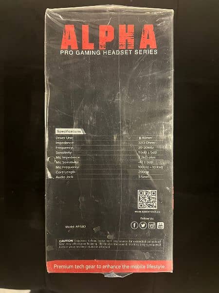 Alpha Pro Gaming Headset Series 1