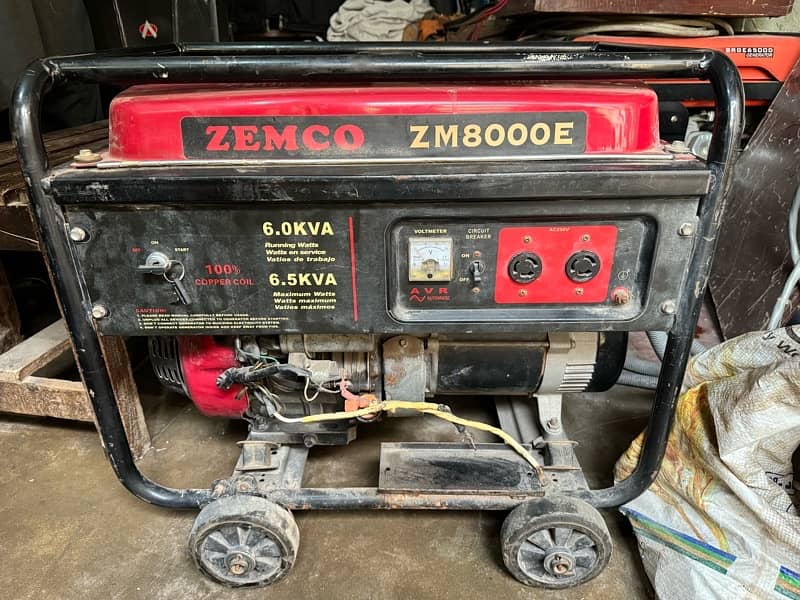 6Kva Zemco Generator ZM8000E 1