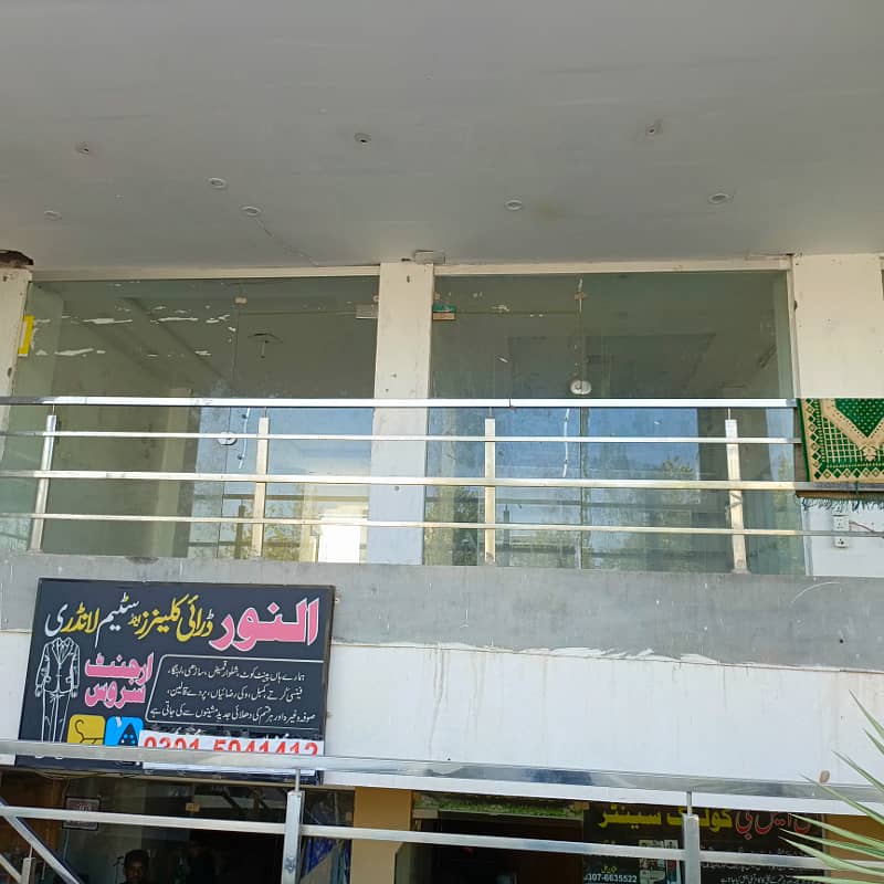 1300 sq-ft Ground floor hall For Rent in Khalid Block 2