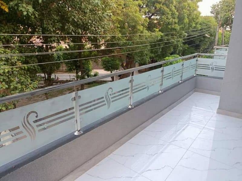 Stainless Steel Railing, Glass railing, Window Grill, Frame, Stairs 18