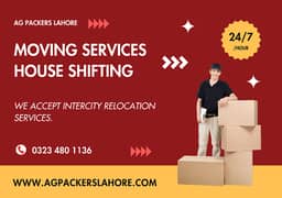 AG Packers and Movers House Shifting/Office Moving Services Lahore