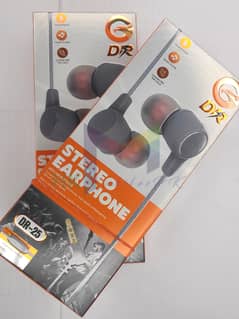 Stereo Earphone With Mic DR-25 0