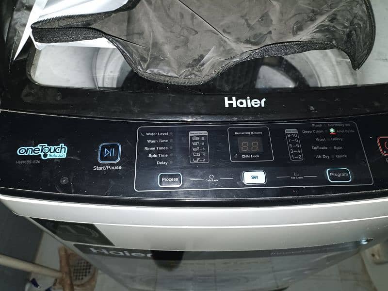 haier automatic washing machine 1