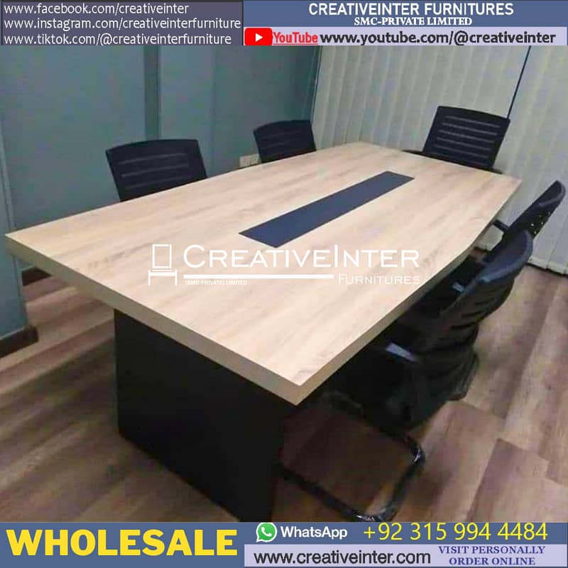 Office Study Computer Table Execitive Desk Workstation Chairs Sofa 19