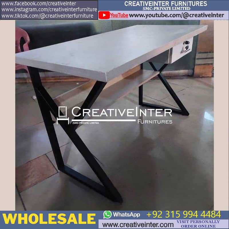 Office Study Computer Table Execitive Desk Workstation Chairs Sofa 10