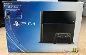 PS4 (playstation 4) 500gb jet black never opened/ never repaired
