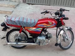 Honda CD 70 2020 model bike for sale WhatsApp 0340,0114872