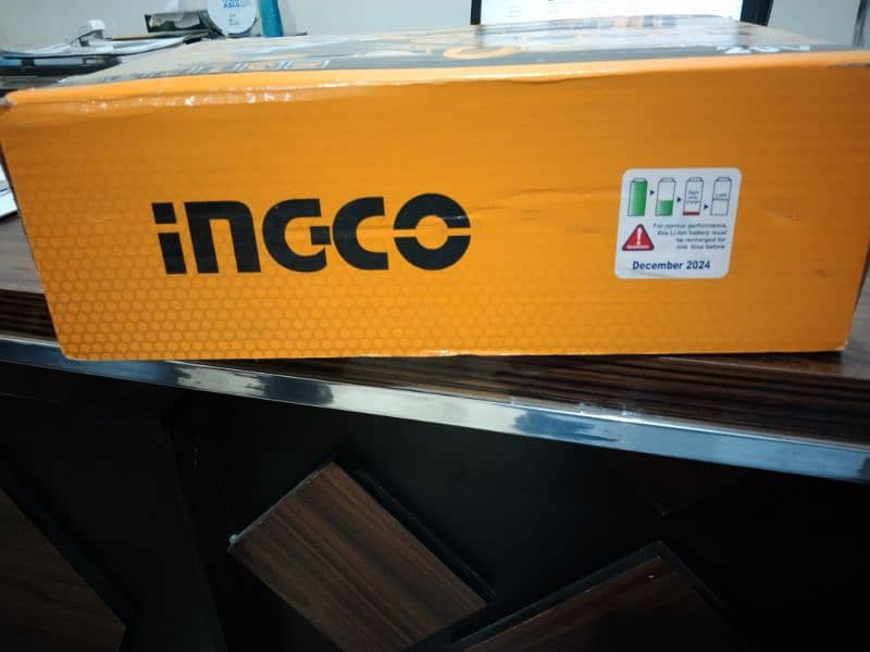INGCO 20v Lithium-ion battery Angle Grinder 1