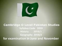 O levels Pakistan studies and islamiyat teacher 0