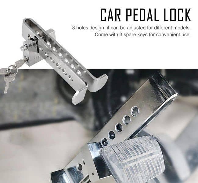 Car  Pedal And Clutch Lock 2