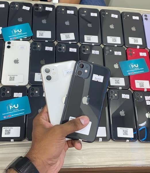 IPHONE 11 64GB JV 100% BATTERY UNDER WARRANTY AND 85+ BATTERY STOCK 2