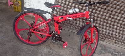 folding  bicycle land rover 0