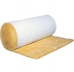 Glasswool Insulation Roll Available For PEB, Factory/Warehouse Shed