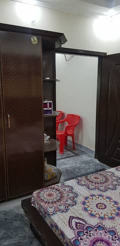 2 Bed Seprit flat for rent in pak Arab society 0