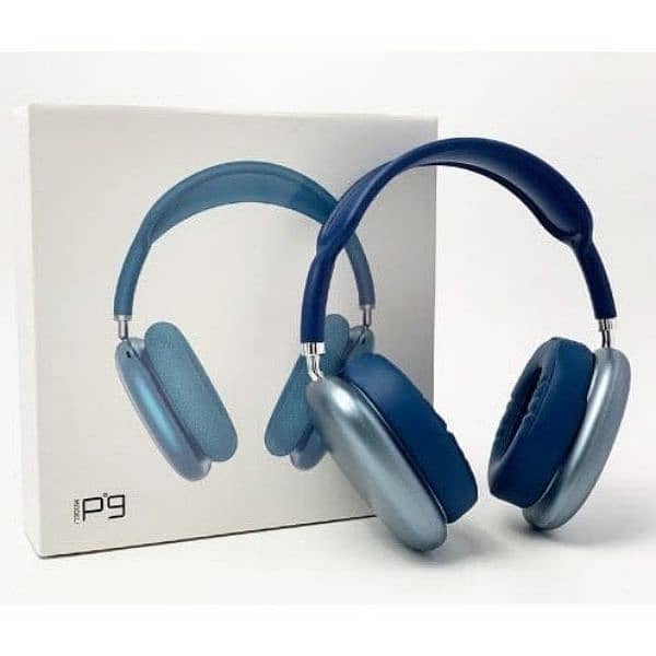 P9 wireless headphone box pack with brilliant bass sound 4
