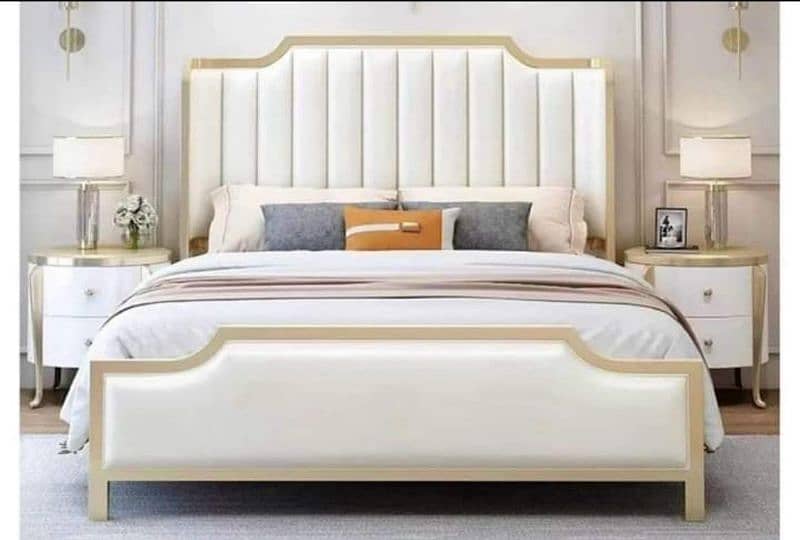 double bed set, king size bed set, complete bedroom set, furniture 11