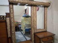 Dressing Table with double mirrors and LED lights 0