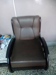 leather 5 seater sofa set 0