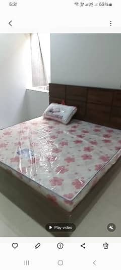 bed and mattress for sale